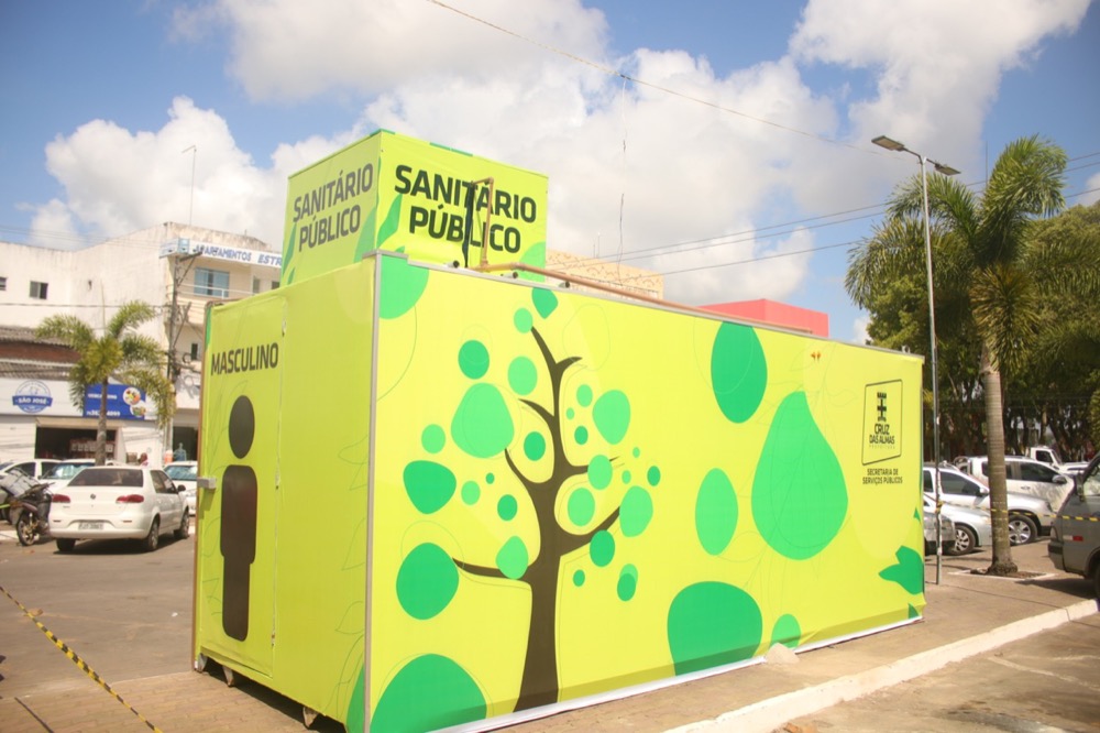 Implantação do Sanitário Público na Praça do Lavrador