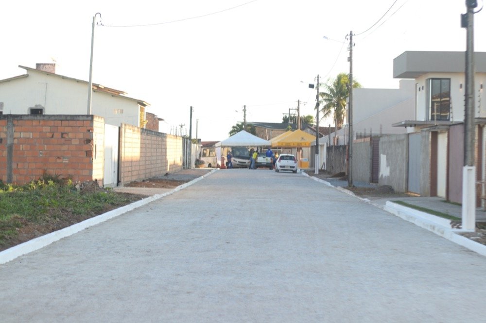 Pavimentação da Rua dos Passinhos