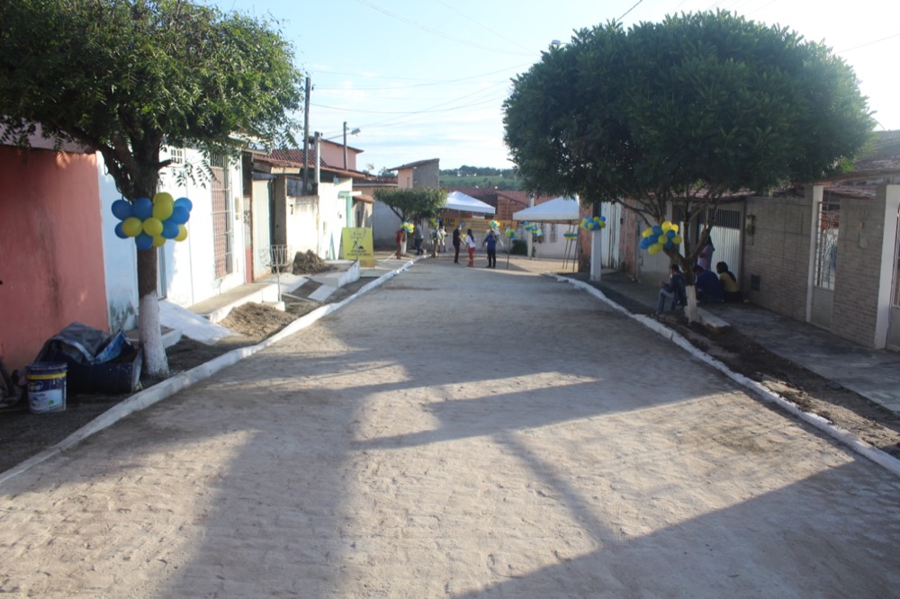 Pavimentação da Rua Professor Boaventura Santos