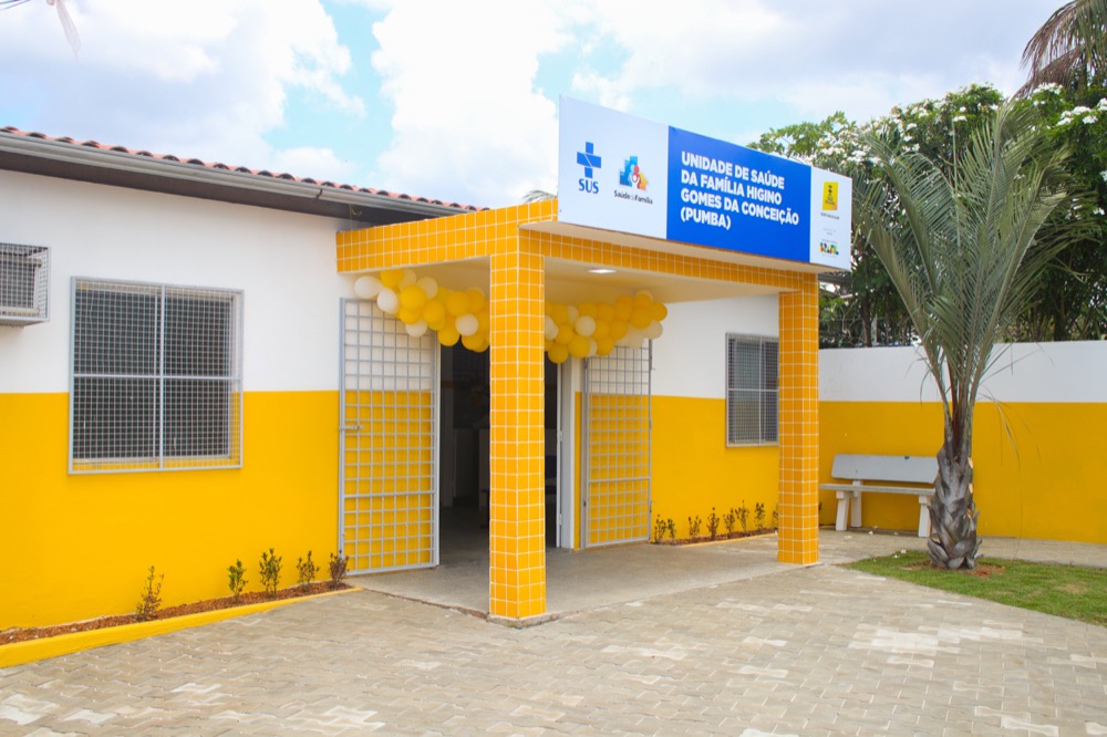 Reforma da Unidade de Saúde da Família Higino Gomes da Conceição com implantação do Programa Saúde na Hora