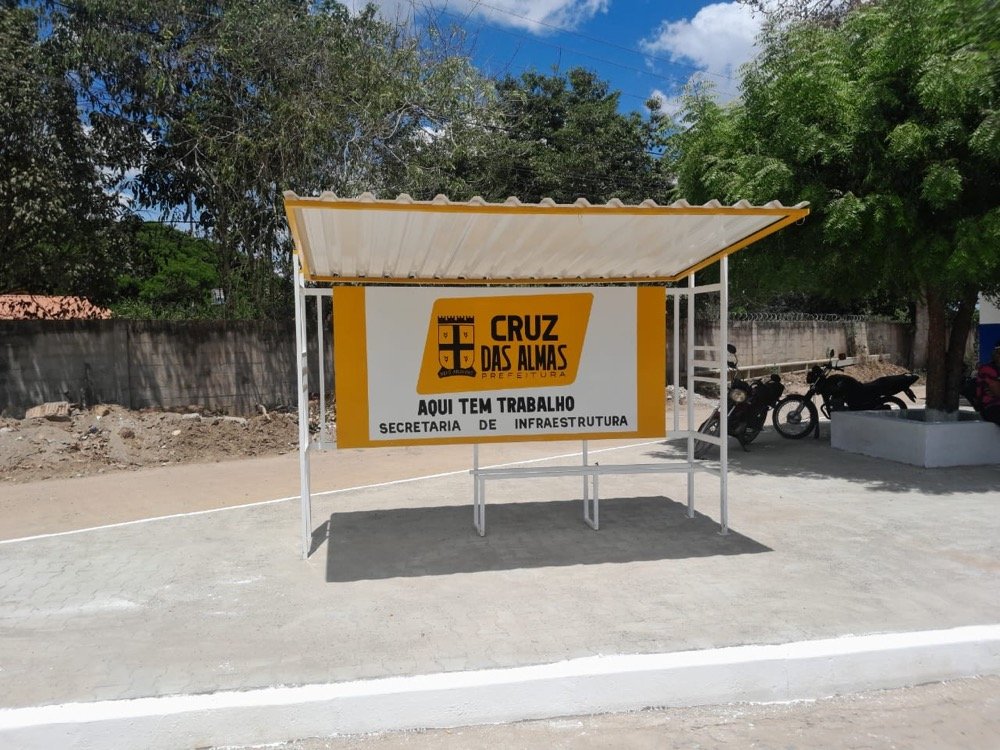 Construção de Ponto de Ônibus na Chapadinha