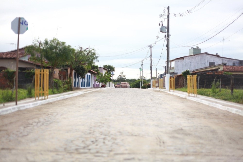 Pavimentação da Rua C, Vila Alzira