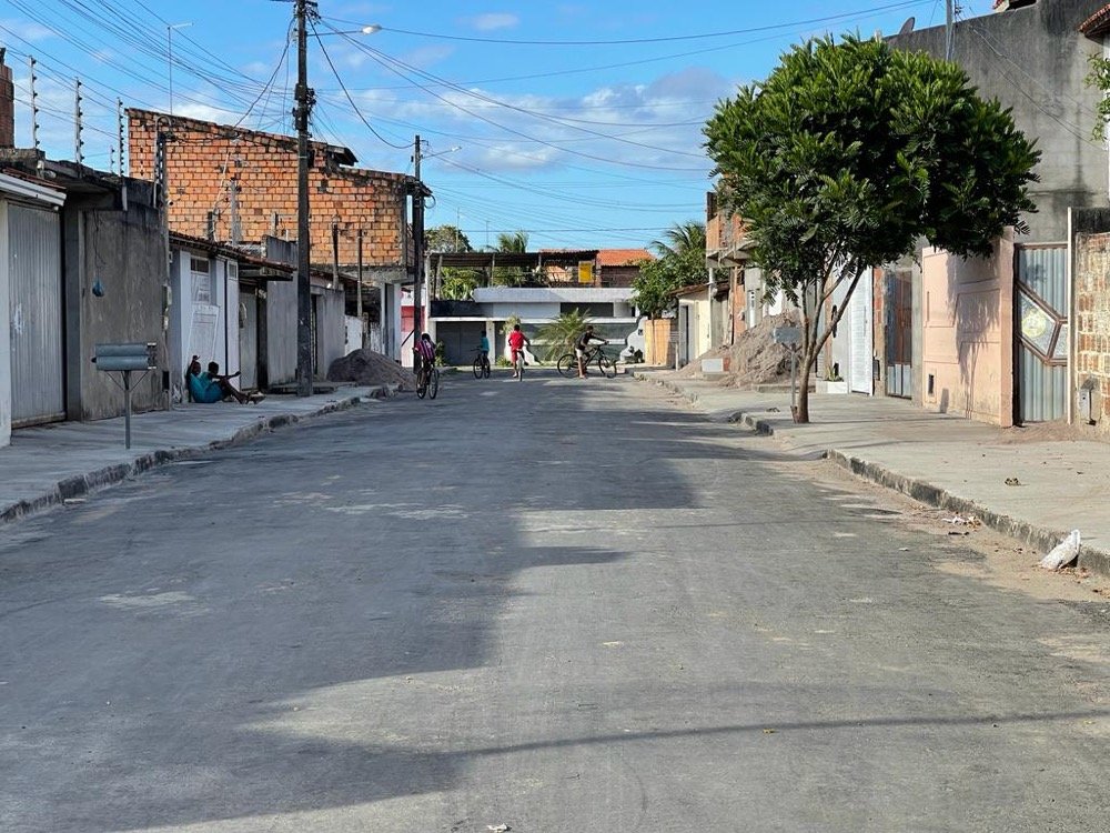 Pavimentação Asfáltica na Rua 3, Andaraí