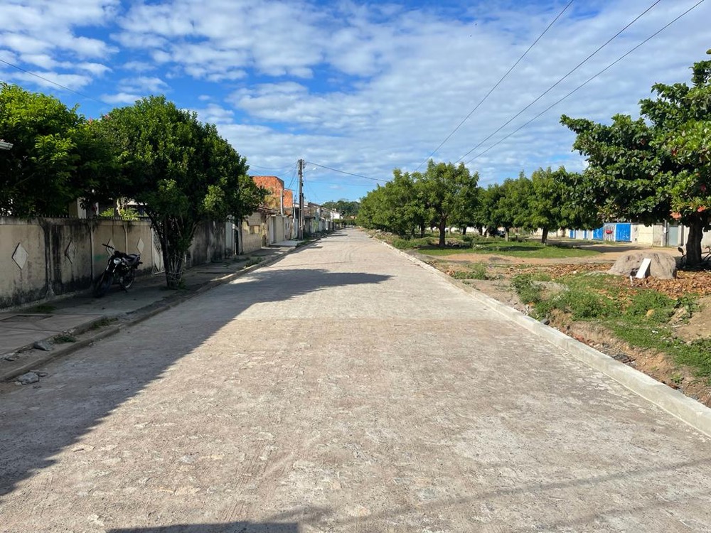 Pavimentação da Rua Maria Buri dos Santos