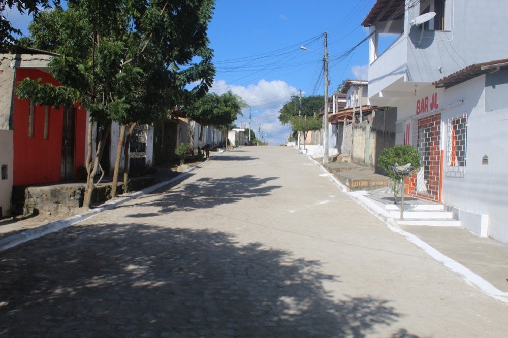 Pavimentação da Rua J, Parque São Francisco