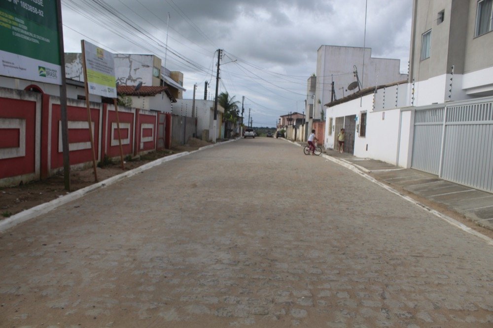 Pavimentação da Rua K, Parque São Francisco